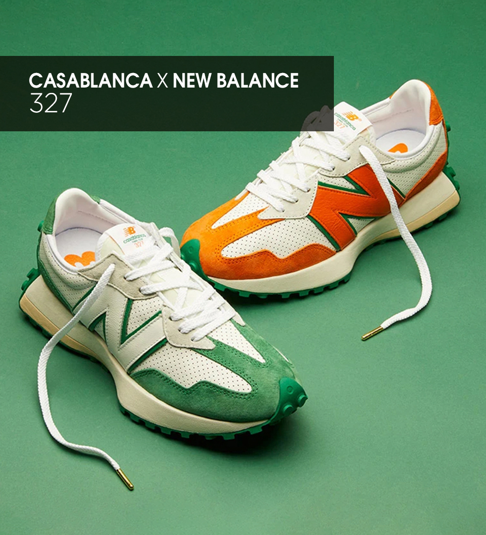 Кроссовки Casablanca x New Balance 327