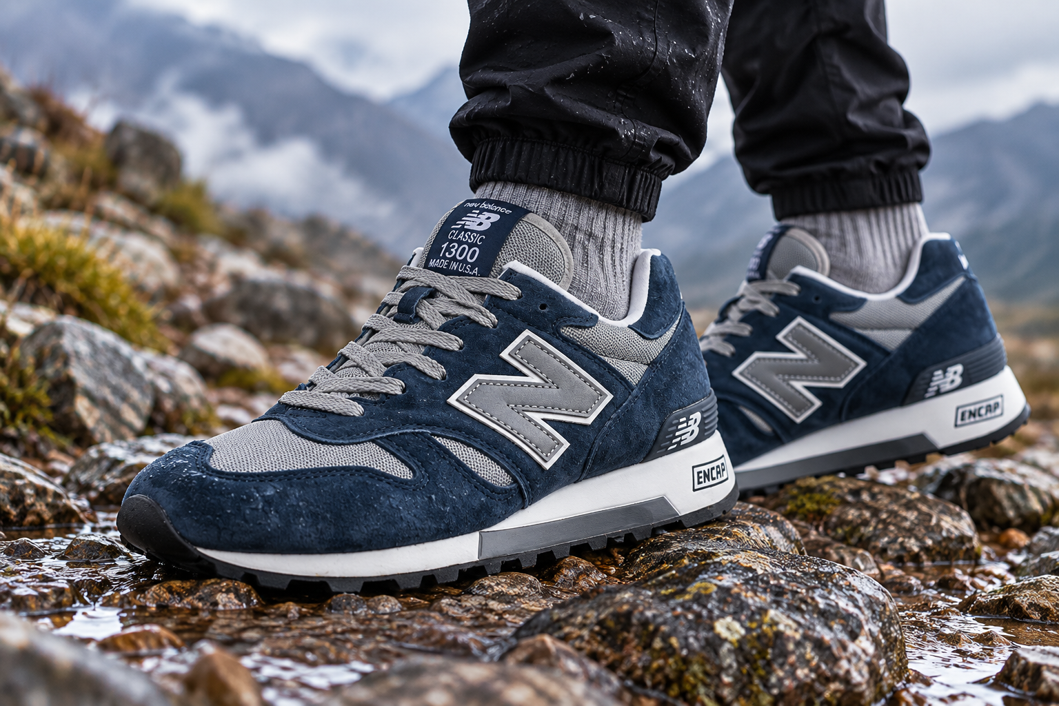 New Balance 1300 — на ноге