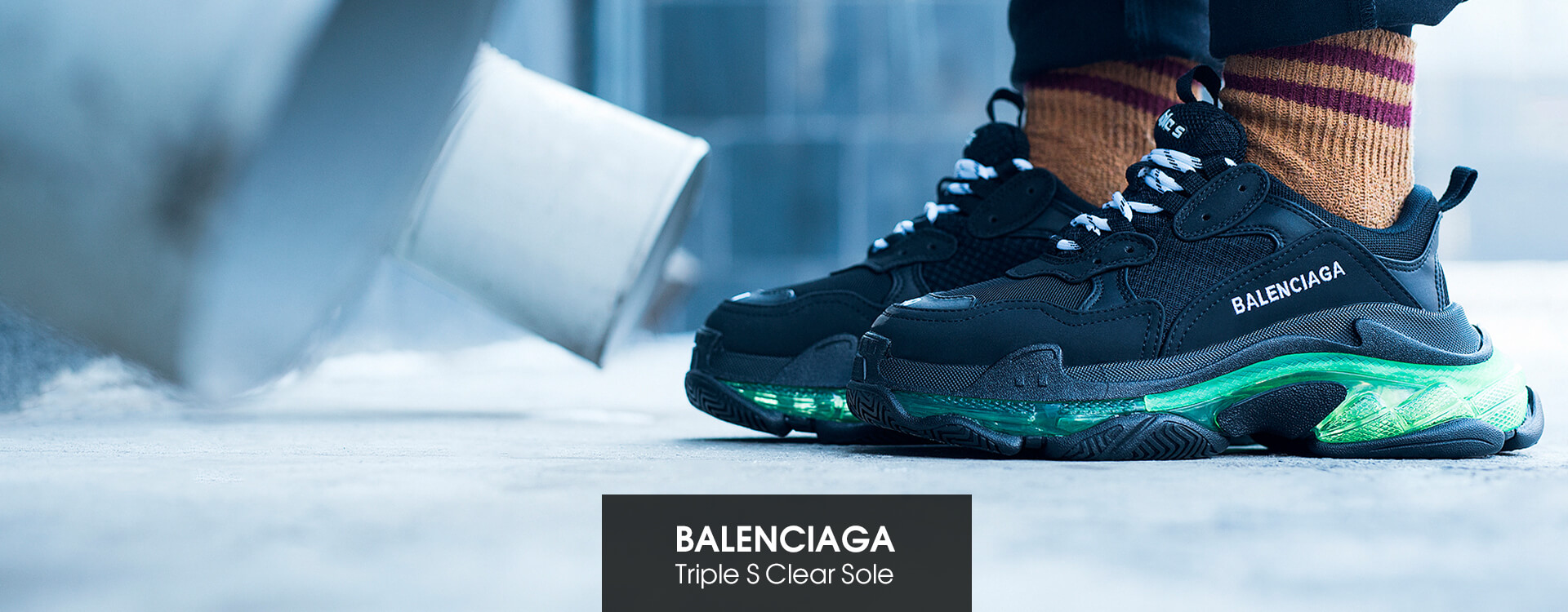 Кроссовки Balenciaga Triple S Clear Sole 